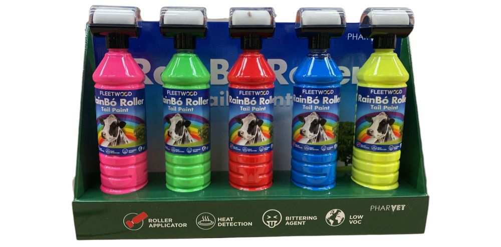 Rainbo tail paint