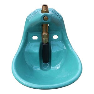 Suevia Green Enamel Nose Fill Drinking Bowl