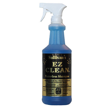 ez clean waterless shampoo