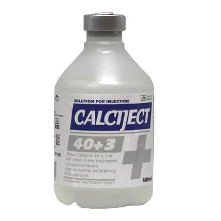 Calciject 400ml 40 + 3 Injection