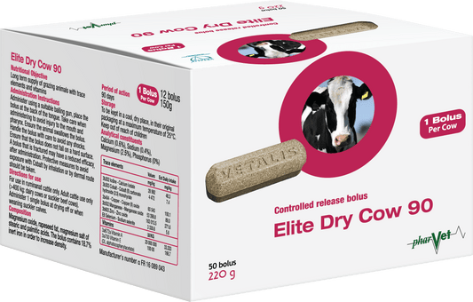 Pharvet Elite Dry Cow Bolus